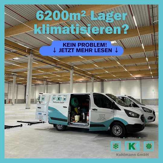 6.200 m² Lagerfläche klimatisiert